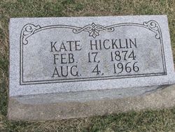 Kate <I>Laux</I> Hicklin 