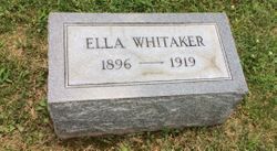 Eldora Grace “Ella” <I>Wells</I> Whitaker 