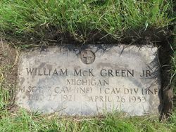 Sgt William McKinley Green Jr.