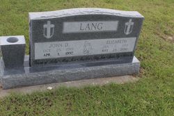John D Lang 