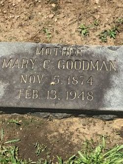 Mary Catherine <I>Blevins</I> Goodman 