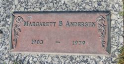 Margarett Blanche <I>Doolittle</I> Andersen 