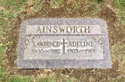 Adeline <I>Mills</I> Ainsworth 