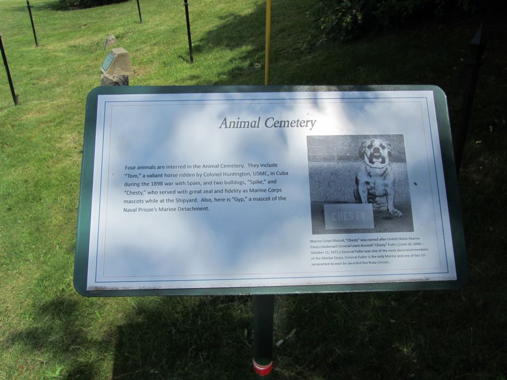 Portsmouth Naval Shipyard Animal Cemetery