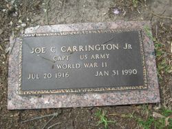 Dr Joe Christopher Carrington Jr.