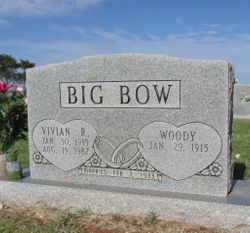 Woodrow Wilson “Woody” Big Bow 