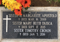 Sister Cecilia Agnes “Mary Margarite” Apostolo 
