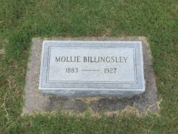 Mollie Elizabeth <I>Dakins</I> Billingsley 