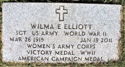 Wilma E Elliott 