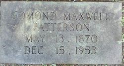 Edmond Maxwell Patterson 