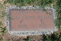 Mary Ruth <I>Leuty</I> Shreve 