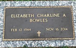 Elizabeth Charline A <I>Gassaway</I> Bowles 