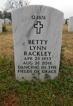 Betty Lynn <I>Hill</I> Rackley 
