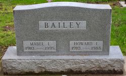 Mabel Izora <I>Brooks</I> Bailey 