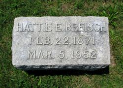 Henrietta Eliza “Hattie” <I>Miller</I> Breisch 