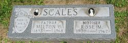 Rose Mamie <I>Wells</I> Scales 