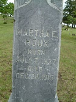 Martha Elizabeth <I>Myers</I> Houx 