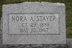 Nora A <I>McDaniel</I> Stayer 