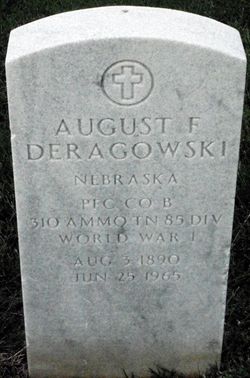 August F Deragowski 