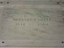 Dorothy Virginia <I>Wehrly</I> Haber 