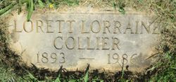 Loretta Margaret <I>Bowers</I> Collier 