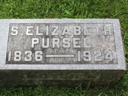 Sarah Elizabeth <I>Patterson</I> Pursel 