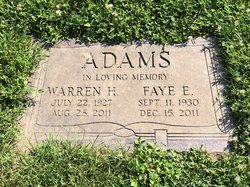 Faye E. <I>Rand</I> Adams 