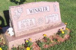 Edna Marie <I>Miller</I> Winkler 
