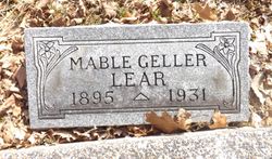 Mable <I>Geller</I> Lear 