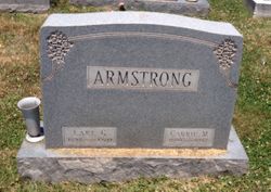 Carrie M <I>Weaver</I> Armstrong 