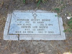 Edwin Lee Bowie 
