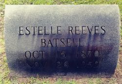 Estelle <I>Reeves</I> Batsell 