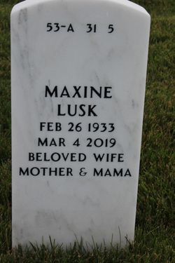 Maxine M. <I>Schwabe</I> Lusk 
