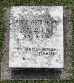 Henry Vance Brown 