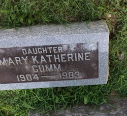 Mary Katherine <I>Mattingly</I> Gumm 