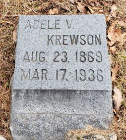 Adele V <I>Stine</I> Krewson 