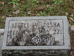 Bettee <I>Van Sickle</I> DeSha 