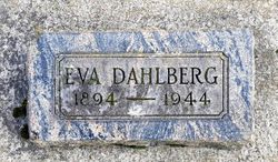 Eva <I>Berg</I> Dahlberg 