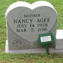 Nancy Elizabeth <I>Clifton</I> Agee 