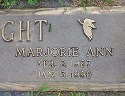 Marjorie Ann <I>Abbas</I> Wright 