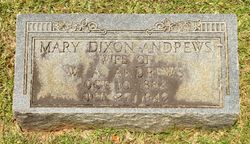 Mary <I>Dixon</I> Andrews 