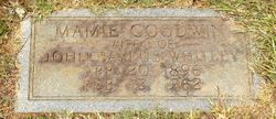 Mamie Blanche <I>Goodwin</I> Whitley 