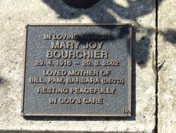Mary Joy Bourchier 