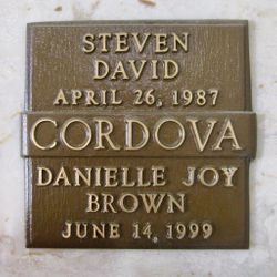 Danielle Joy <I>Cordova</I> Brown 