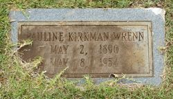 Margaret Pauline <I>Kirkman</I> Wrenn 