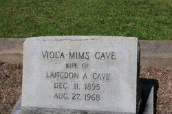 Viola <I>Mims</I> Cave 