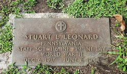 SSGT Stuart L Leonard 