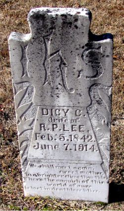 Dicy Cross <I>Day</I> Lee 