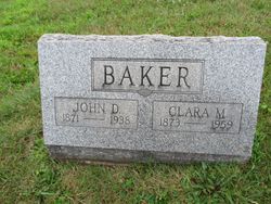 Clara May <I>Baker</I> Baker 