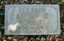 Eleanor Katherine <I>Spatz</I> Bennett 